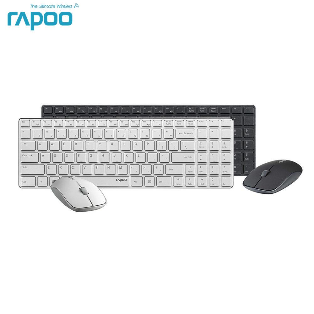 Ultra Thin Metal Optical Wireless Keyboard & Mouse-Bieg's Products