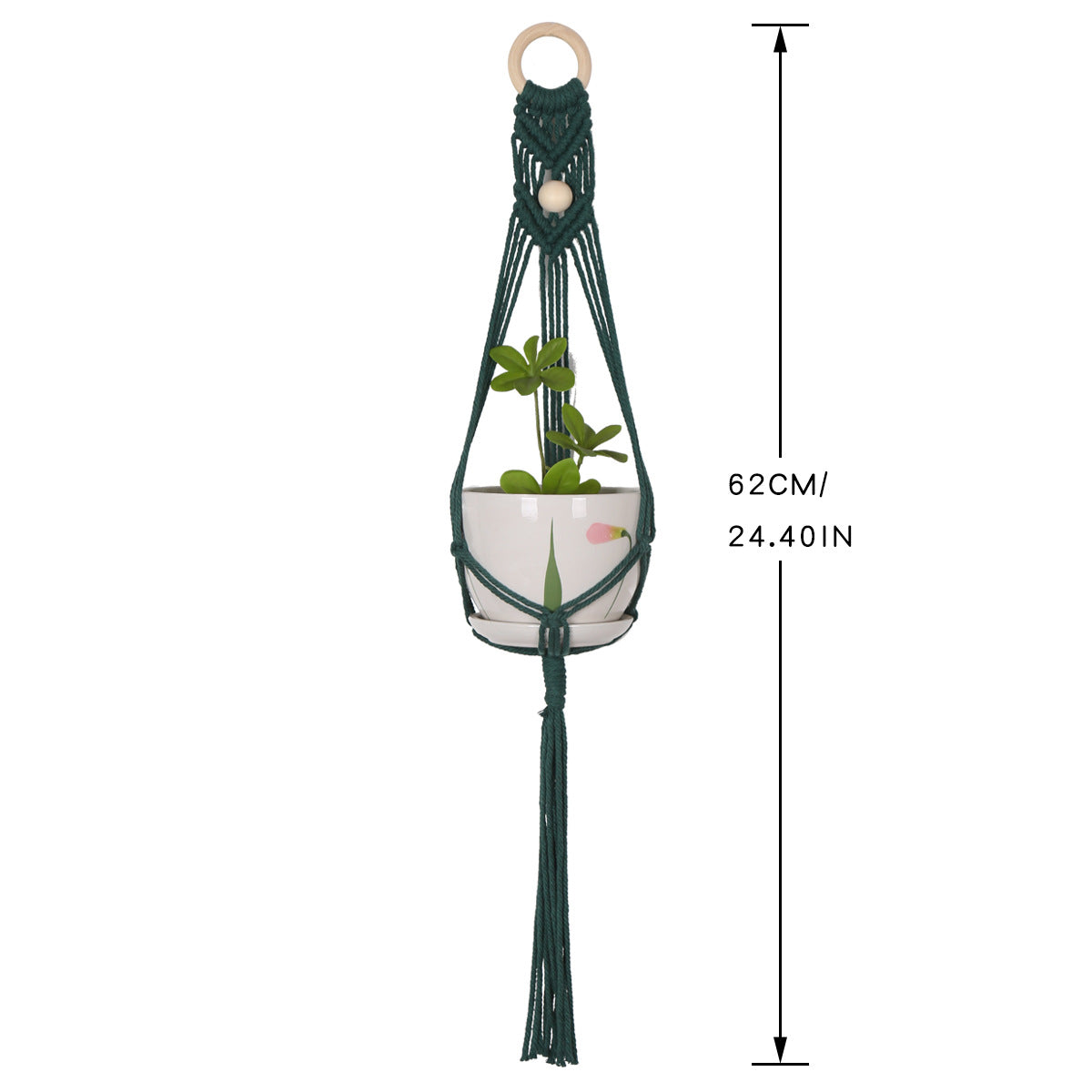 Green Hanging Basket
