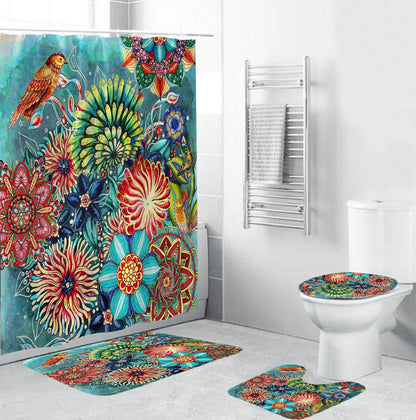 Bohemian 3D Digital Printing Shower Curtain