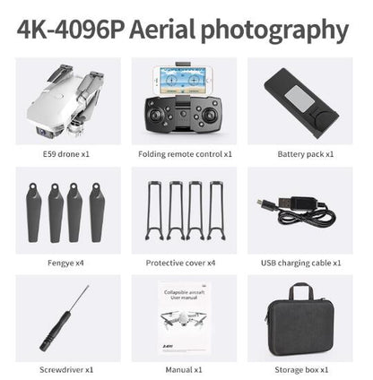 Professional Quadcopter E59 with 4K Camera-Bieg's Products