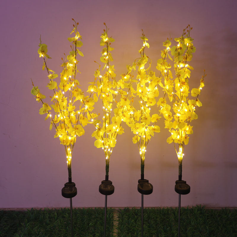 Solar LED Simulation Plant Lamp