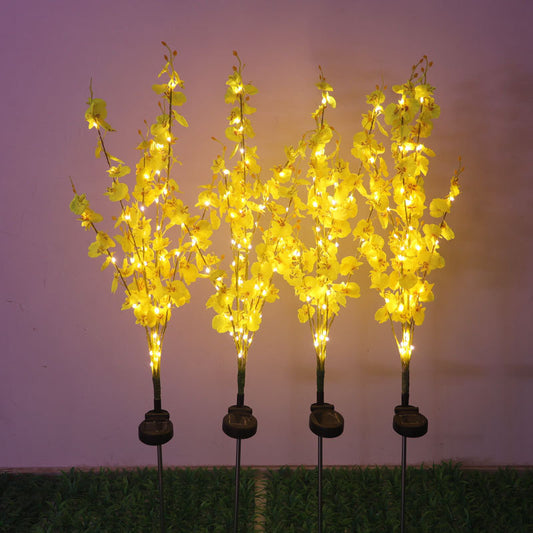 Solar LED Simulation Plant Lamp