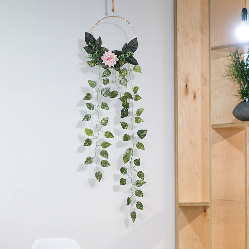Green Radish Vine Plant Wall Decor