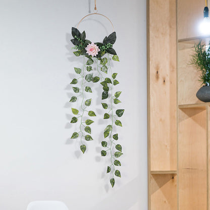 Green Radish Vine Plant Wall Decor