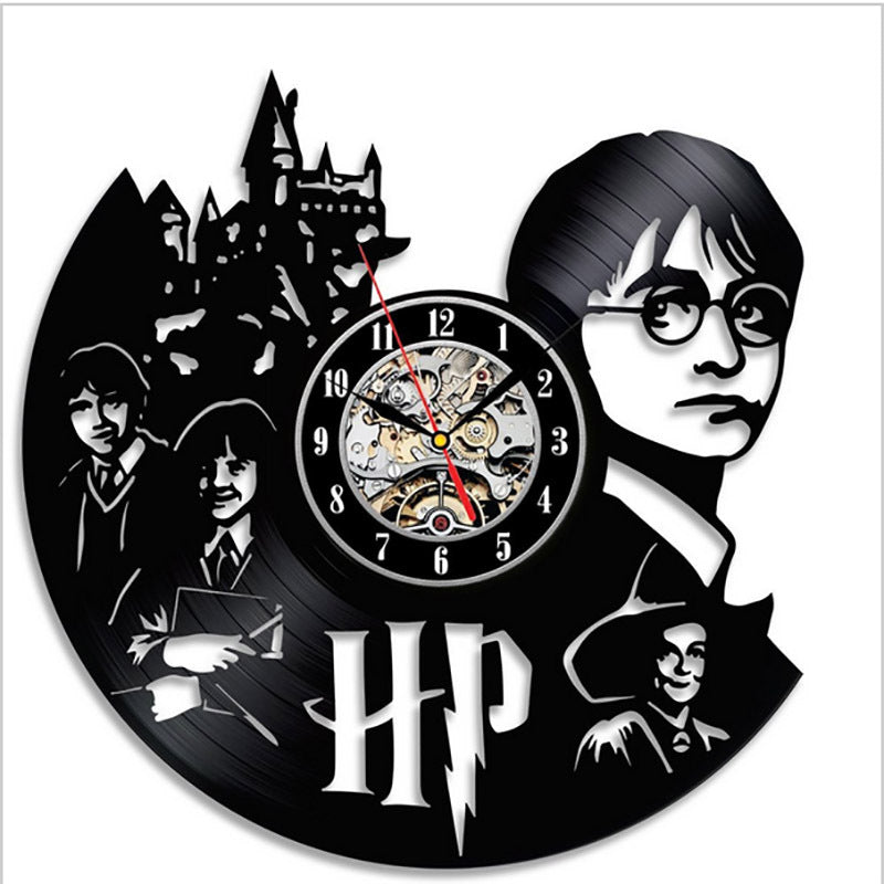 Harry Potter Vinyl Record Wall Clock