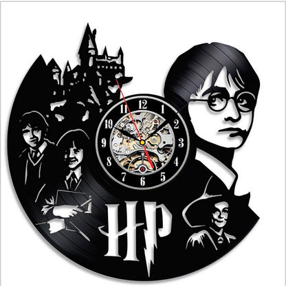 Harry Potter Vinyl Record Wall Clock