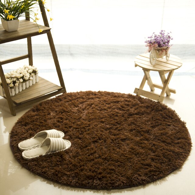 White Faux Fur Carpet for Living Room, Bedroom & Kids' Room