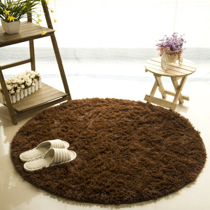 White Faux Fur Carpet for Living Room, Bedroom & Kids' Room