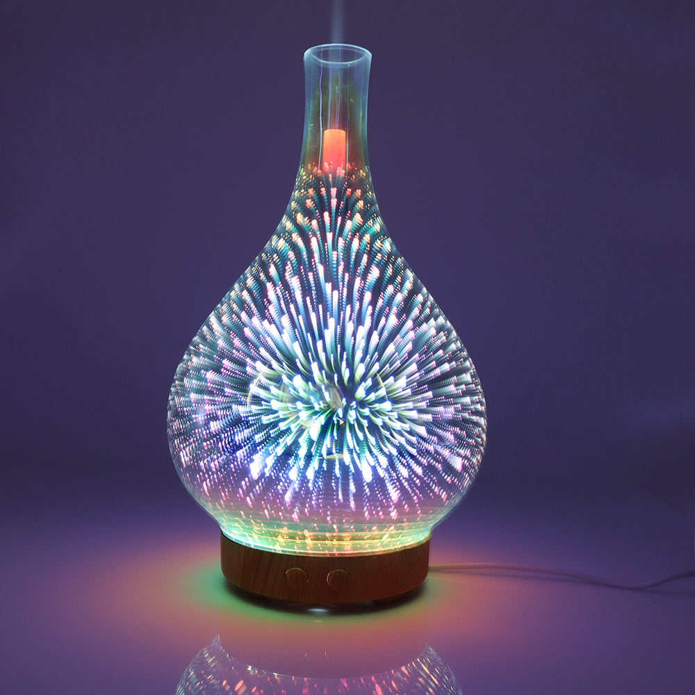 Glass Vase Aroma Diffuser & Mist Maker