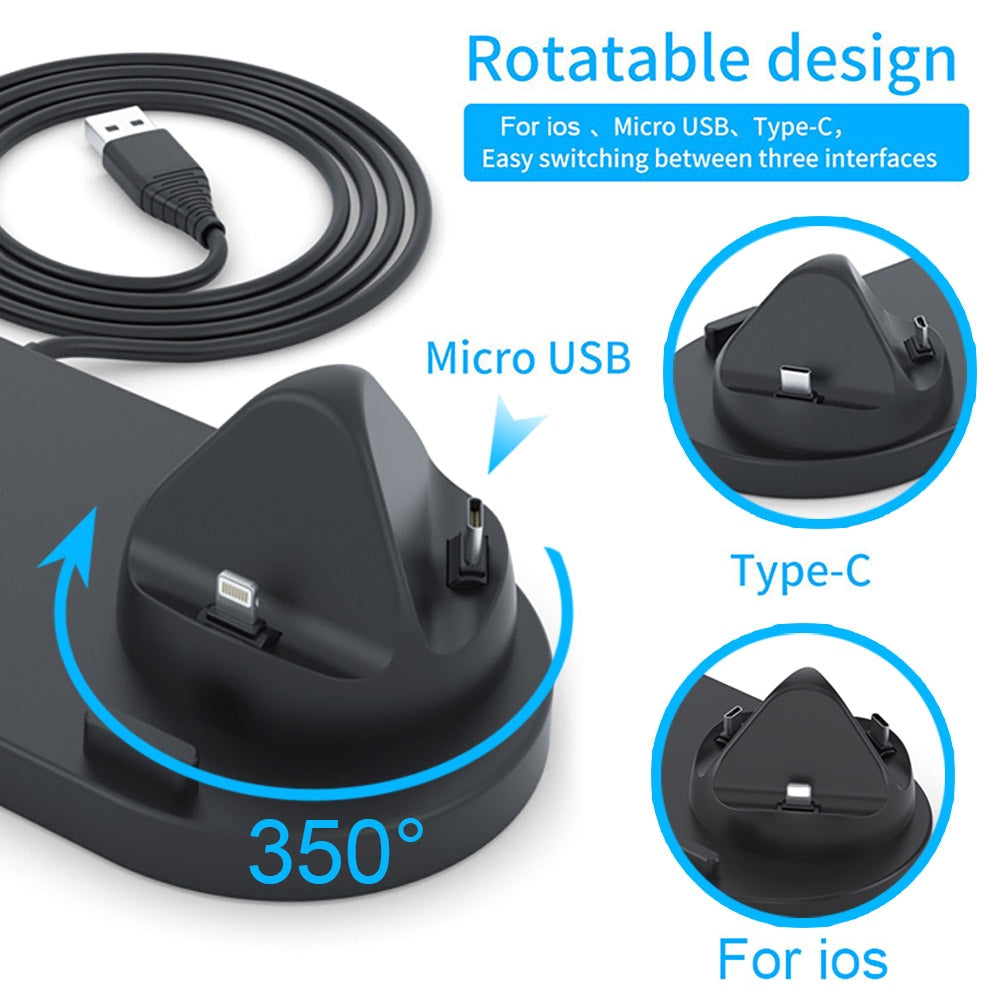 Wireless Charger Dock Station for iPhone-Bieg's Products