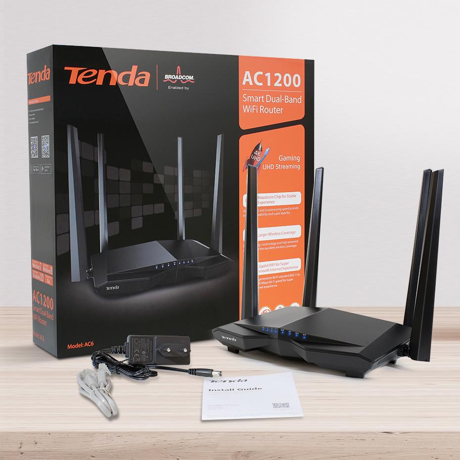 Tenda AC6 Wireless Wifi Router 1200M 11AC-Bieg's Products
