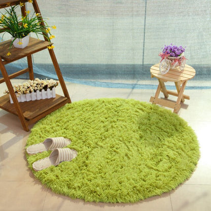 White Faux Fur Carpet for Living Room, Bedroom & Kids' Room