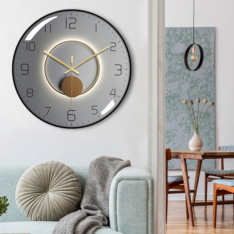 Nordic Minimalist Quartz Clock