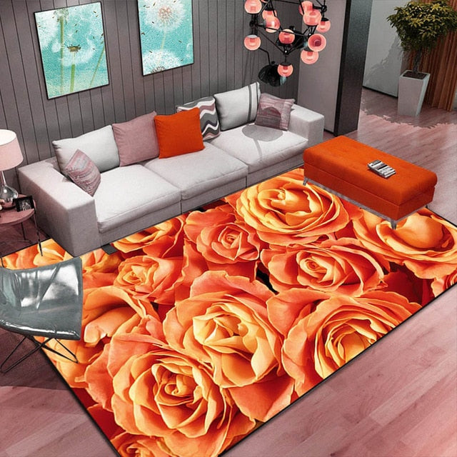 Soft Floor Mat for Living Room & Bedroom