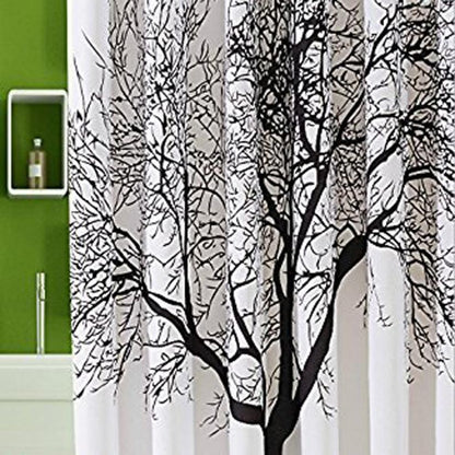 Tree Design PEVA Shower Curtain
