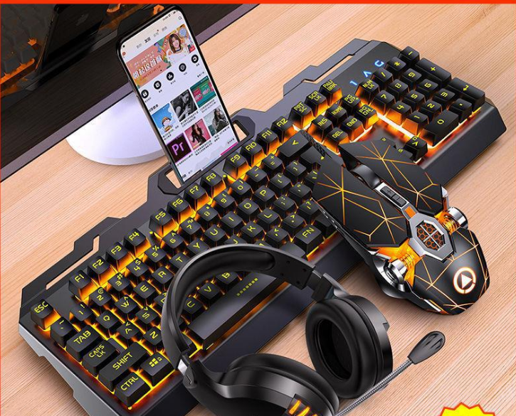 Keyboard Mouse Headset Gaming Set-Bieg's Products
