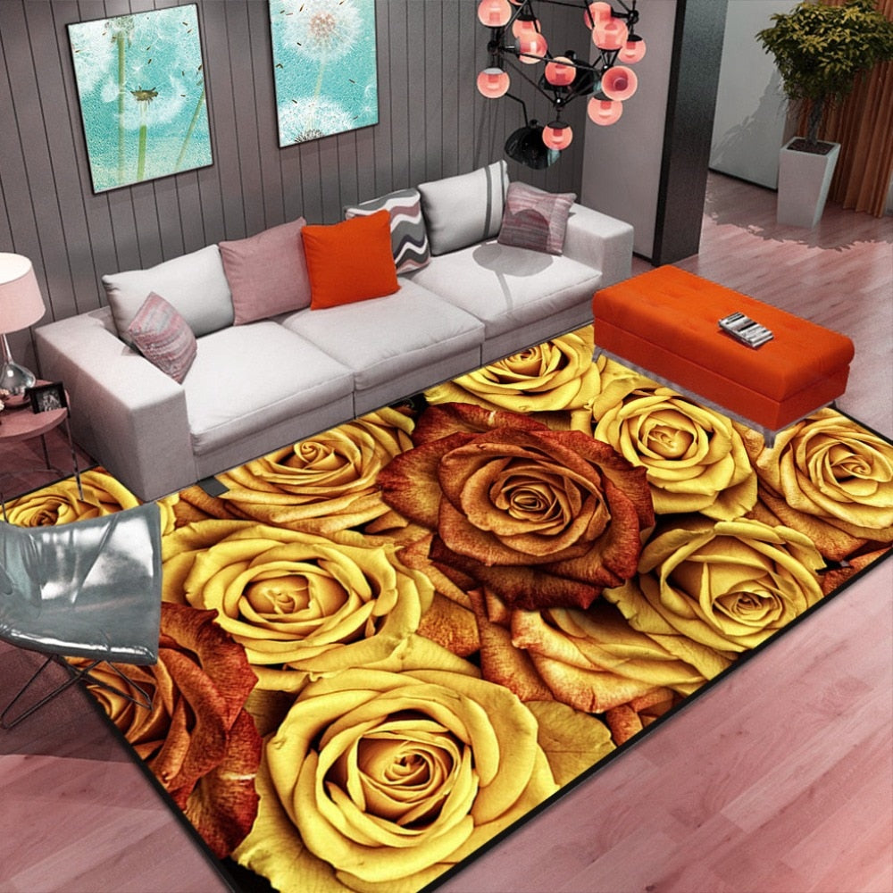 Soft Floor Mat for Living Room & Bedroom