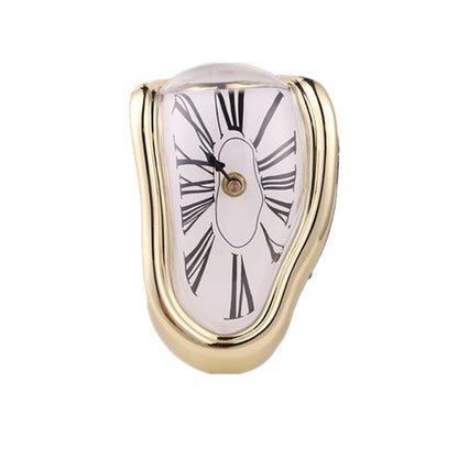 Creative Home Base Decorative Clock with Roman Numerals