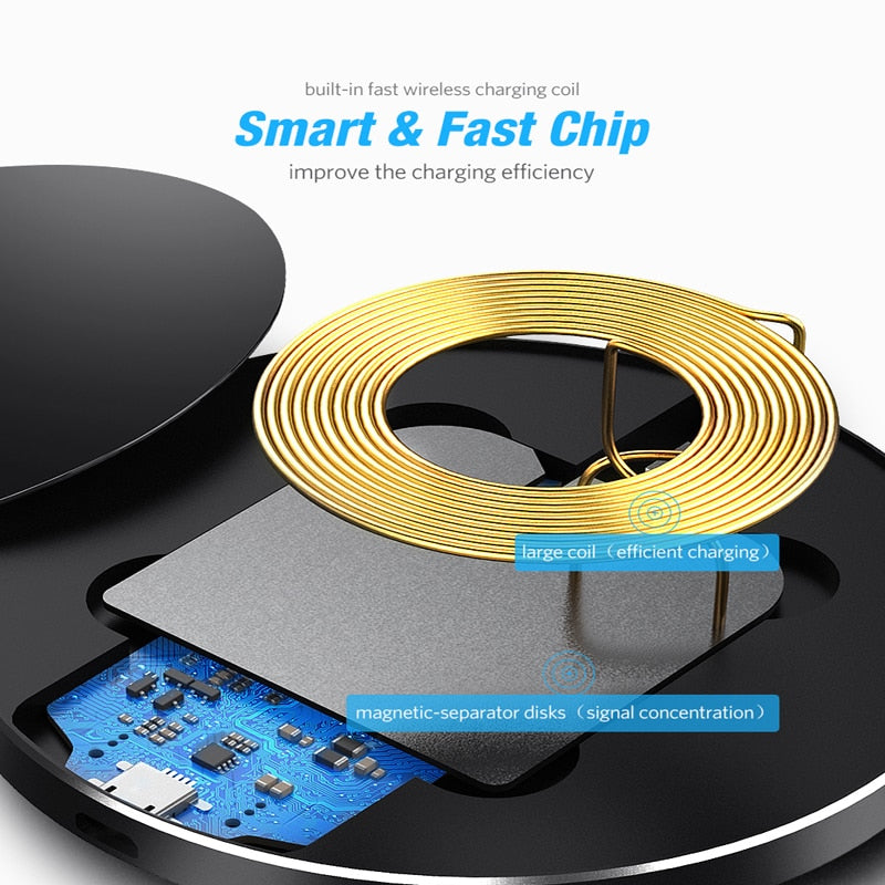 Fast Wireless Charger For iPhone-Bieg's Products