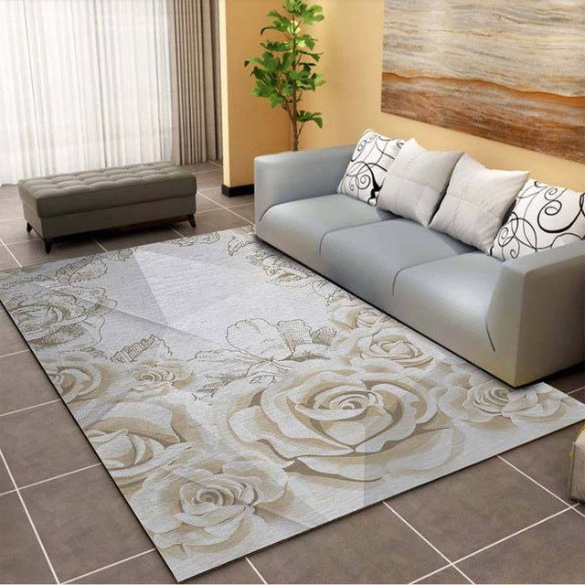 Soft Floor Mat for Living Room & Bedroom