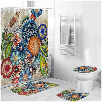 Bohemian 3D Digital Printing Shower Curtain