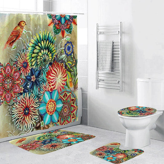 Bohemian 3D Digital Printing Shower Curtain