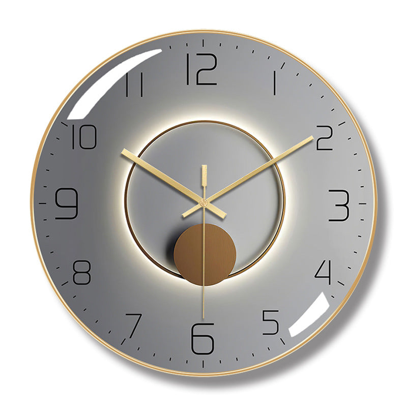 Nordic Minimalist Quartz Clock