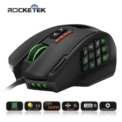Rocketek USB Gaming Mouse-Bieg's Products