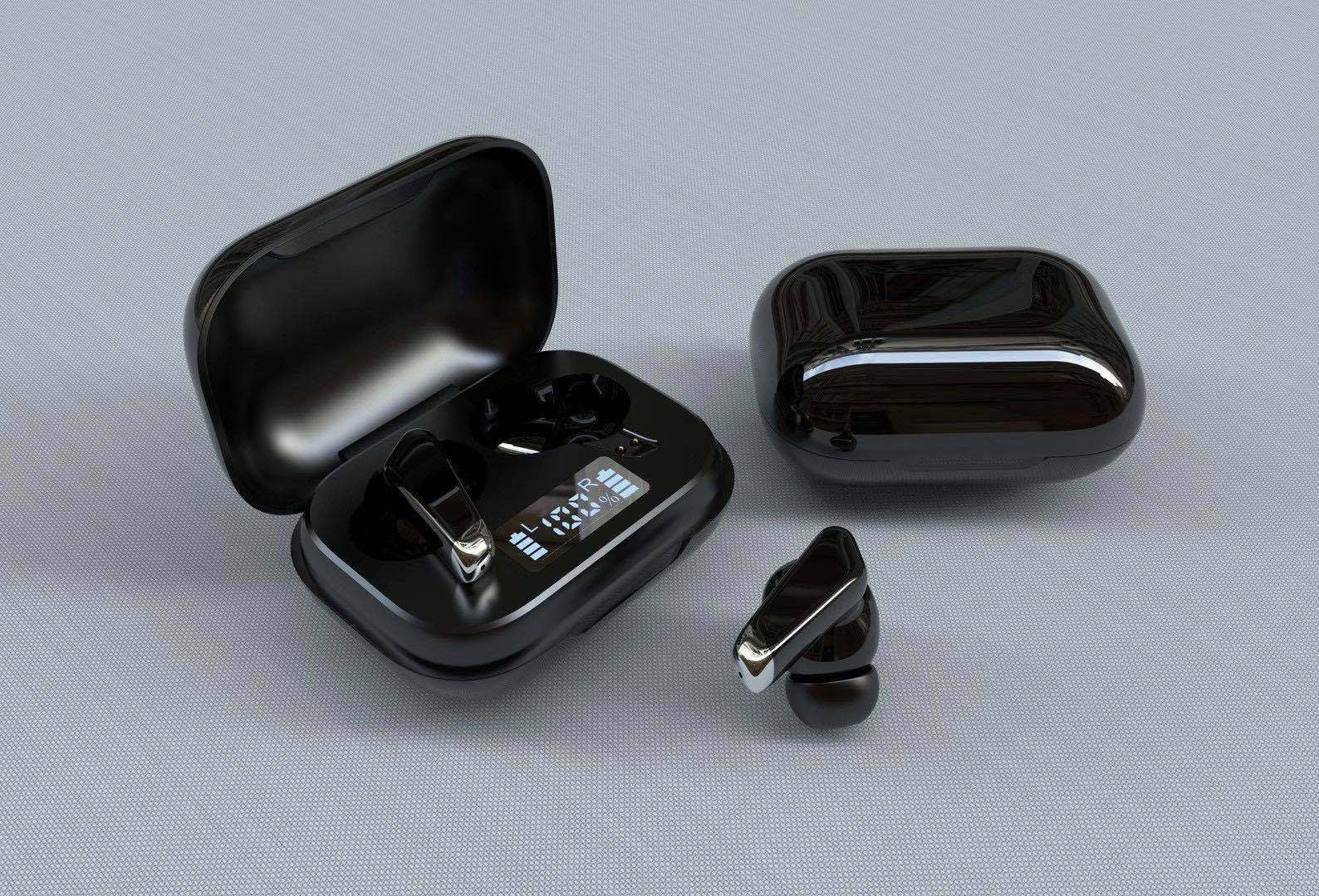 5.0 Half-In-Ear TWS Wireless Headset-Bieg's Products
