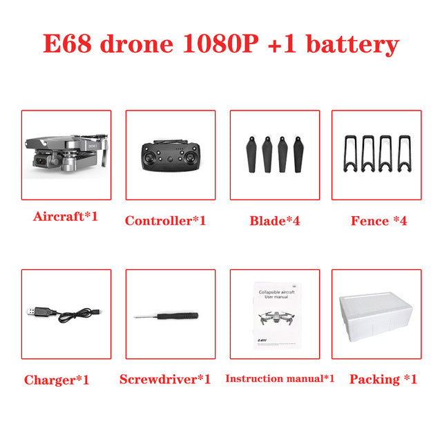 HD Wide Angle Live Recording Drone-Bieg's Products