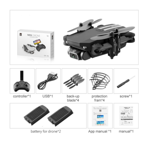 Pocket Drone 4k Quadcopter Foldable Toys for Children-Bieg's Products