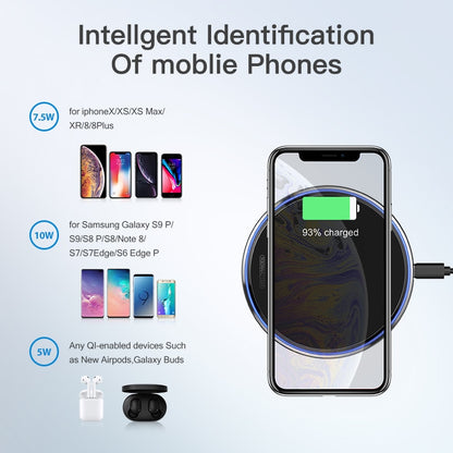 Wireless Charging Pad For iPhone & Samsung-Bieg's Products
