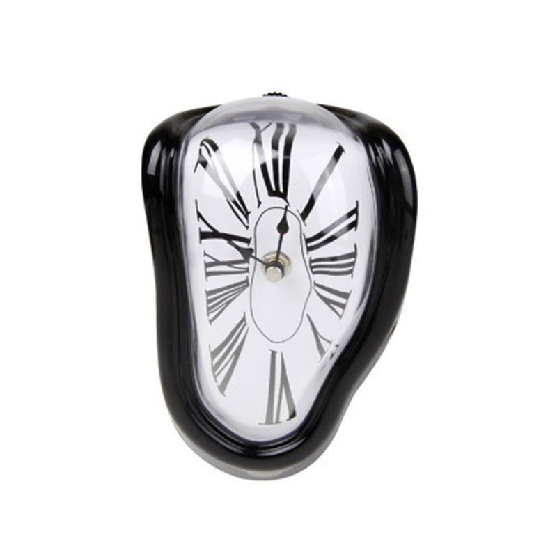 Creative Home Base Decorative Clock with Roman Numerals
