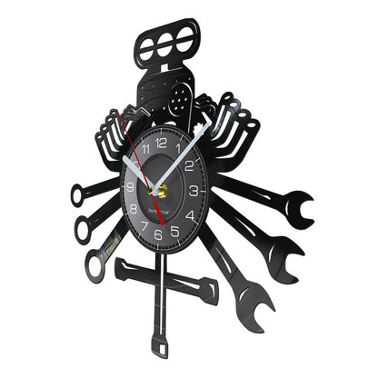 Phonograph Record Wall Clock