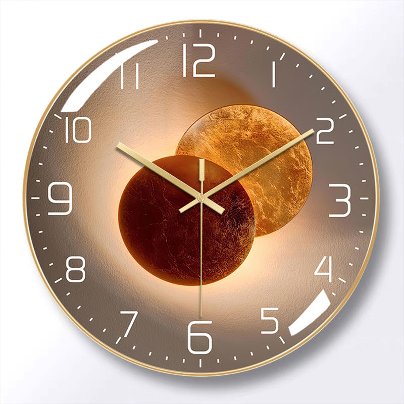 Nordic Minimalist Quartz Clock