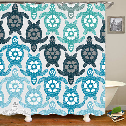 Sea World Style Shower Curtain