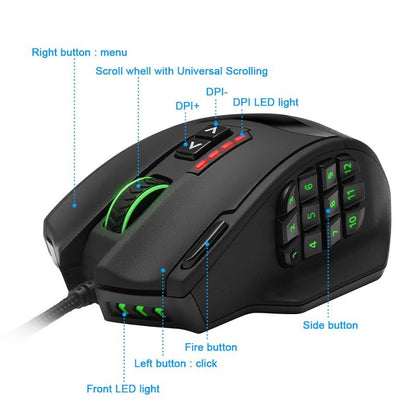 Rocketek USB Gaming Mouse-Bieg's Products