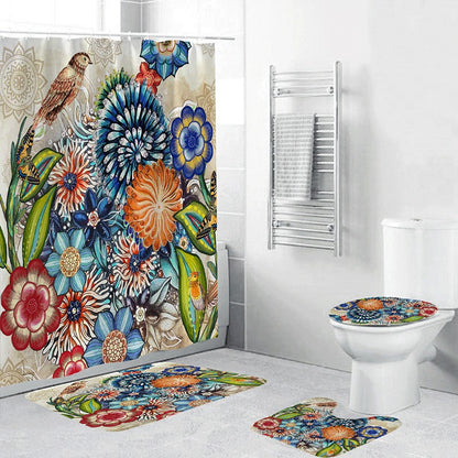 Bohemian 3D Digital Printing Shower Curtain