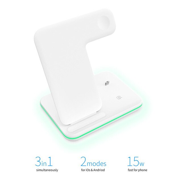 iPhone Watch Headset Wireless Charger Stand For iPhone-Bieg's Products