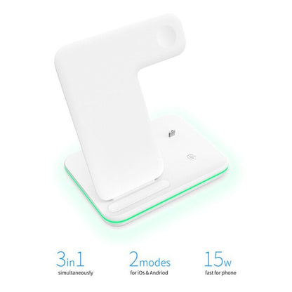 iPhone Watch Headset Wireless Charger Stand For iPhone-Bieg's Products