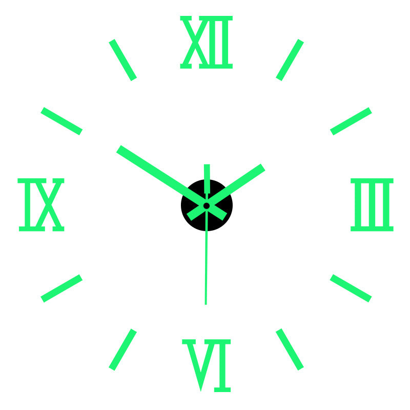 Simple Luminous DIY Wall Clock