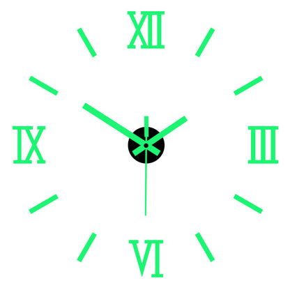 Simple Luminous DIY Wall Clock