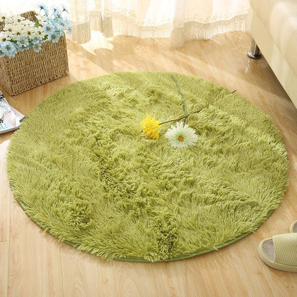 White Faux Fur Carpet for Living Room, Bedroom & Kids' Room