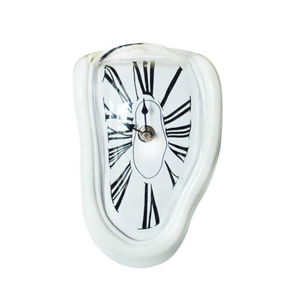 Creative Home Base Decorative Clock with Roman Numerals