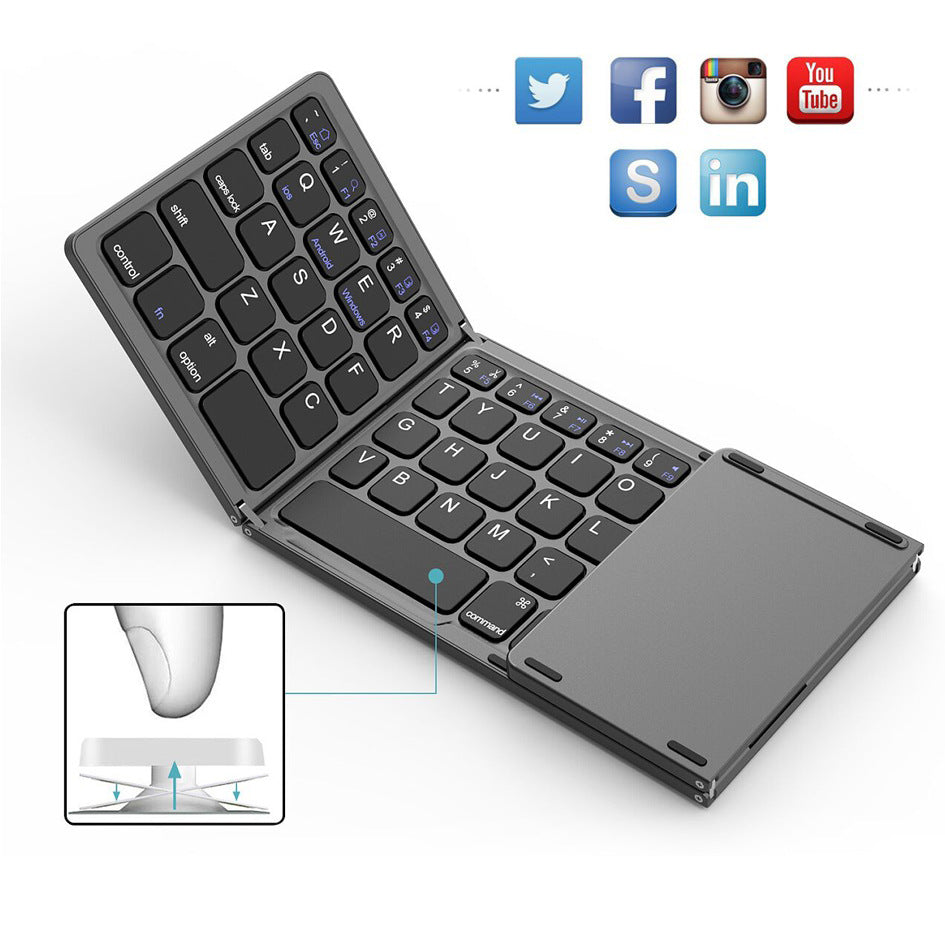 New Mini Wireless Folding Keyboard-Bieg's Products