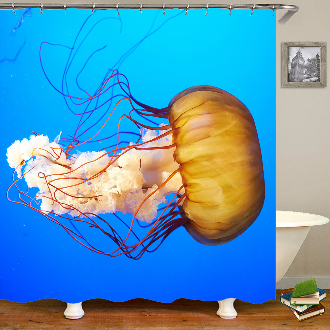 Sea World Style Shower Curtain
