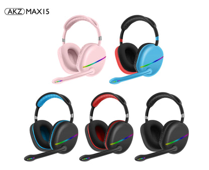 RGB External Microphone Subwoofer Headset-Bieg's Products