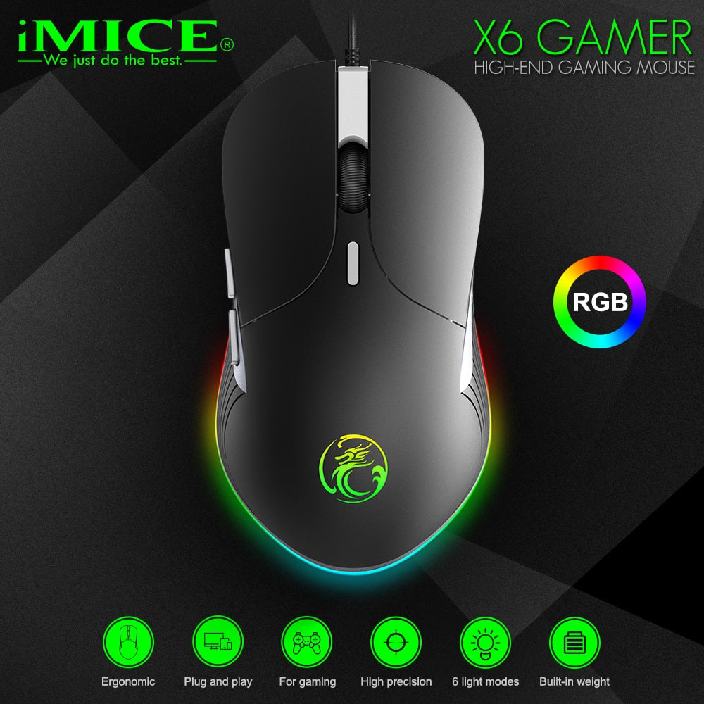 High Configuration USB Wired Gaming Mouse-Bieg's Products