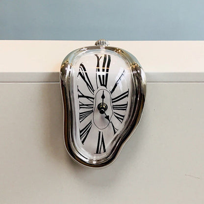 Creative Home Base Decorative Clock with Roman Numerals