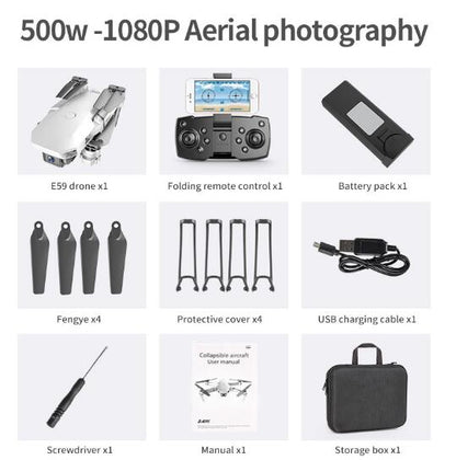 Professional Quadcopter E59 with 4K Camera-Bieg's Products
